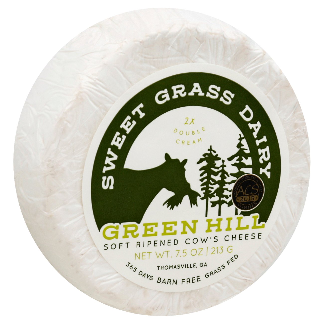 Sweet Grass Dairy Green Hill Camembert Shop Cheese At H E B   002065294