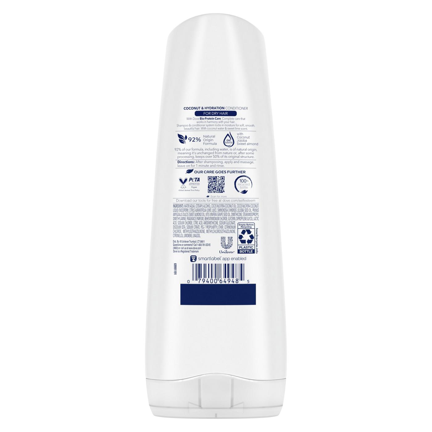 Dove Ultra Care Conditioner - Coconut & Hydration; image 3 of 9