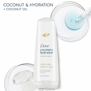 Dove Ultra Care Conditioner - Coconut & Hydration, 12 oz