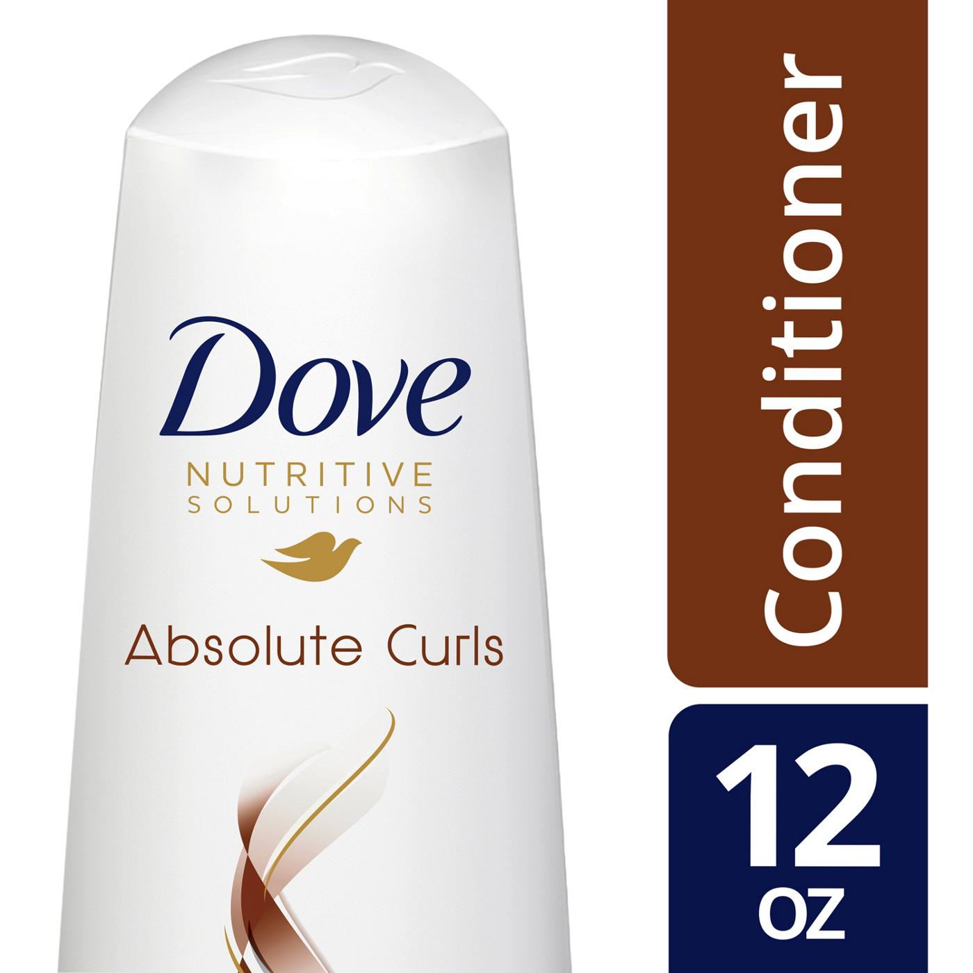 Dove Nutritive Solutions Absolute Curls Conditioner; image 3 of 3