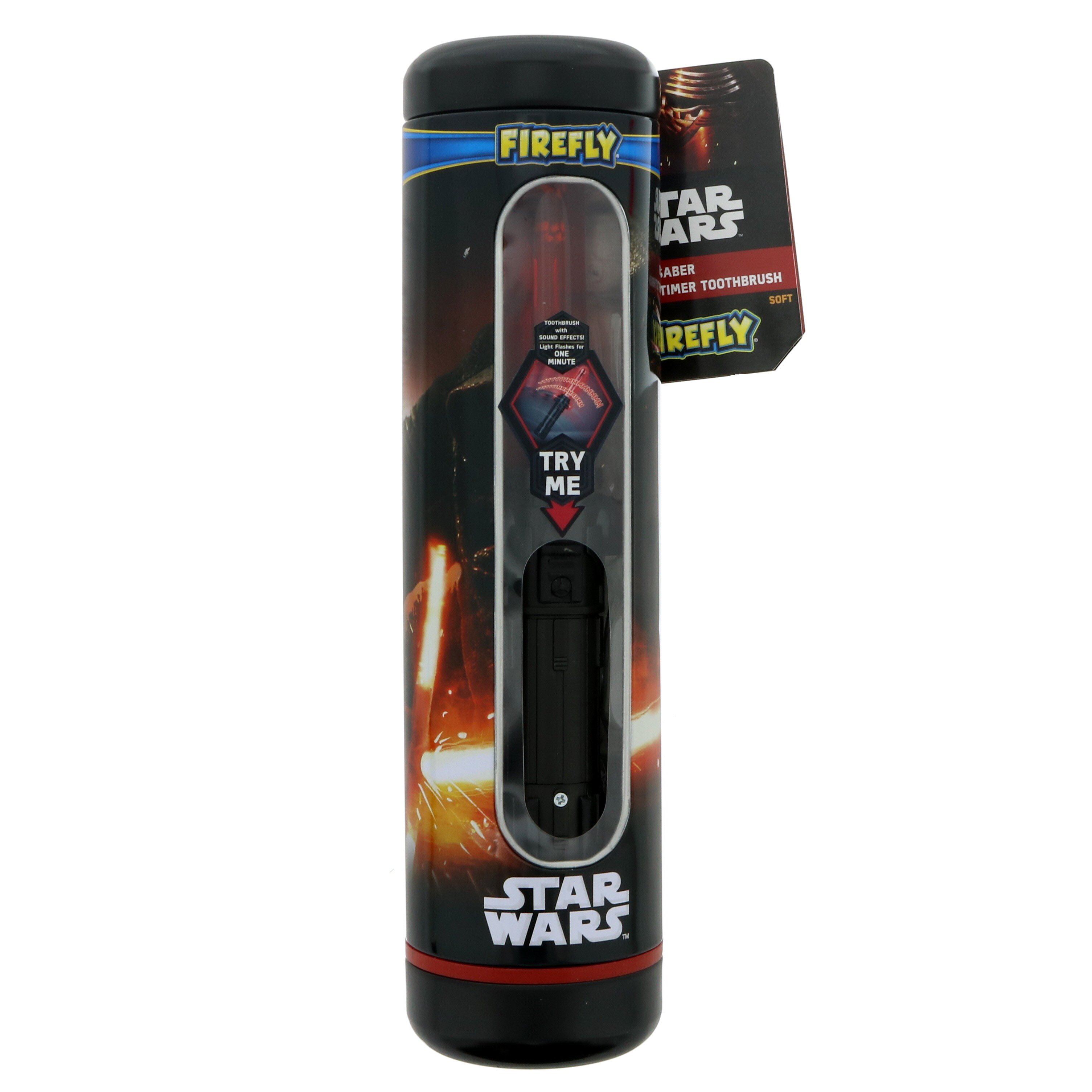 Firefly Star Wars Kylo Light Saber Lightup Timer Toothbrush - Shop ...