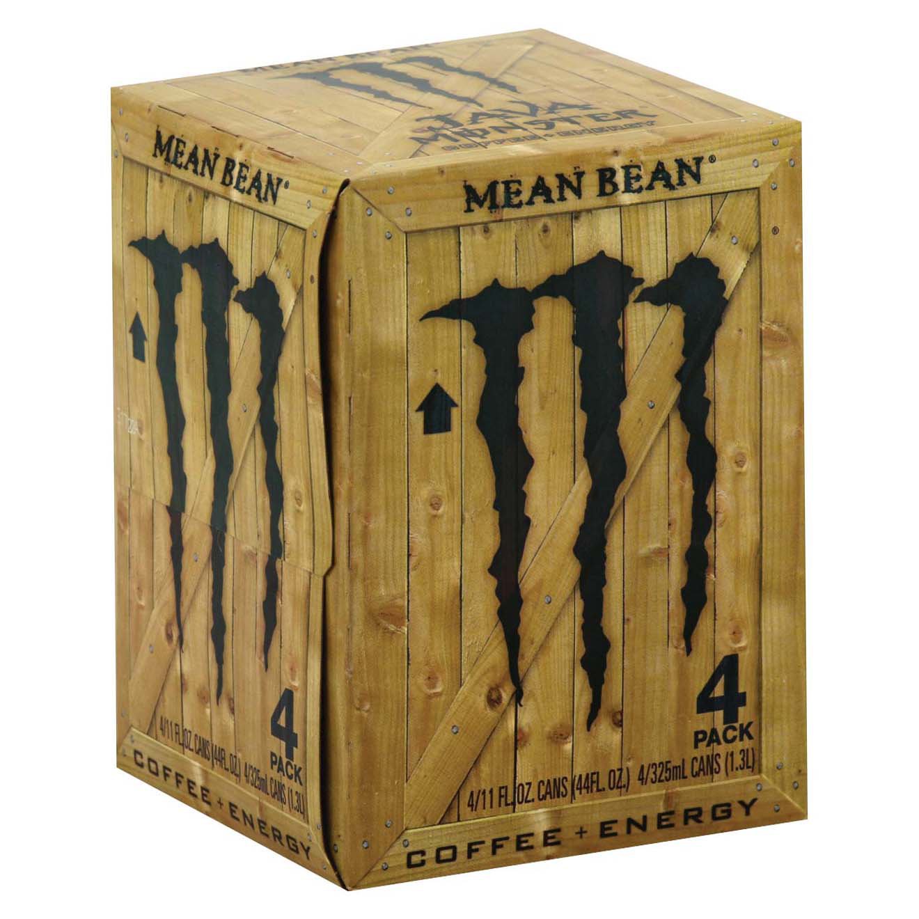 Monster Java Mean Bean Coffee + Energy Drink 11.2 oz Cans Shop Coffee