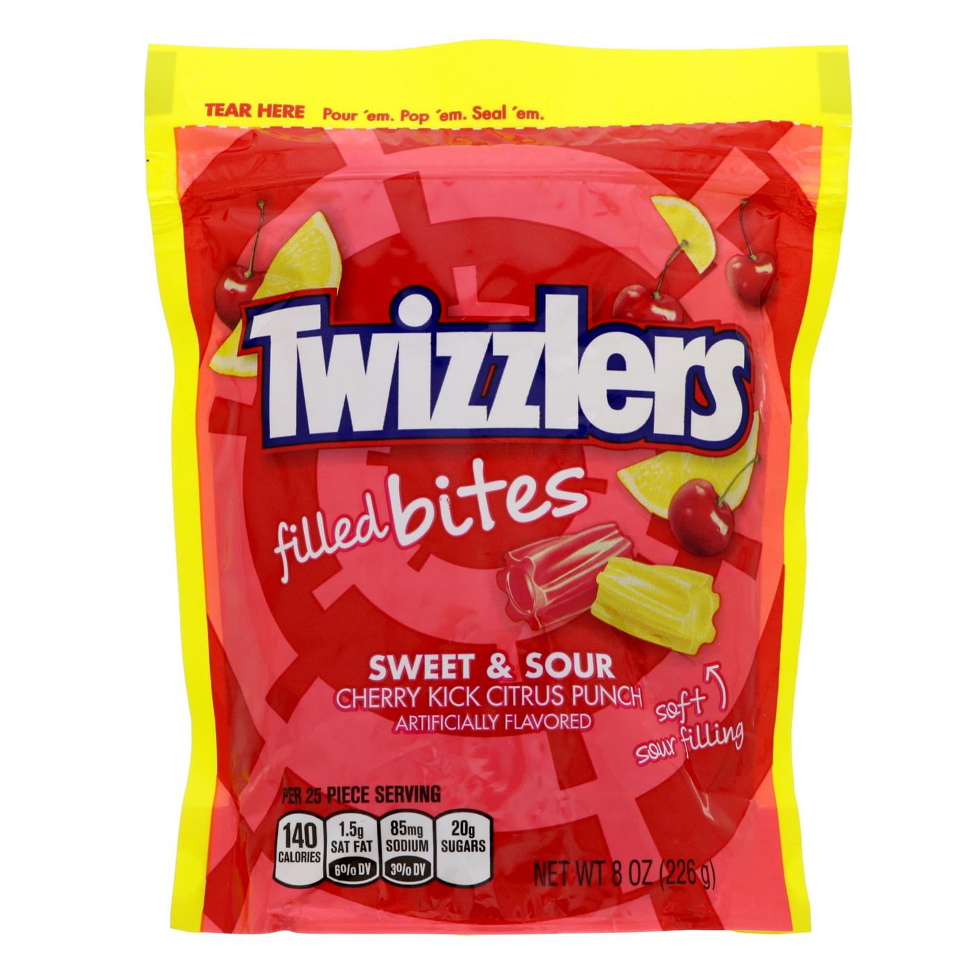 Twizzlers Bites Sweet 'N' Sour Filled Twists; image 3 of 4