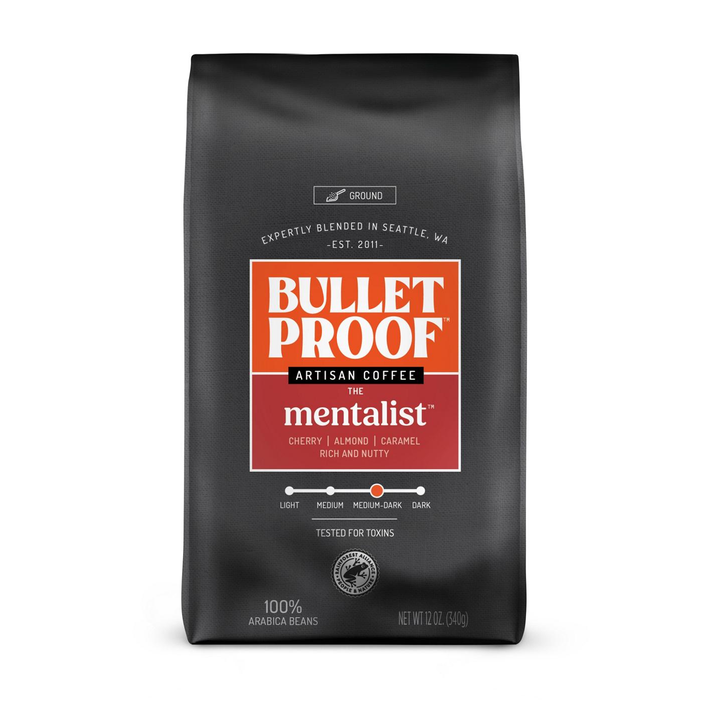 Bulletproof The Mentalist Medium-Dark Roast Ground Coffee; image 1 of 4