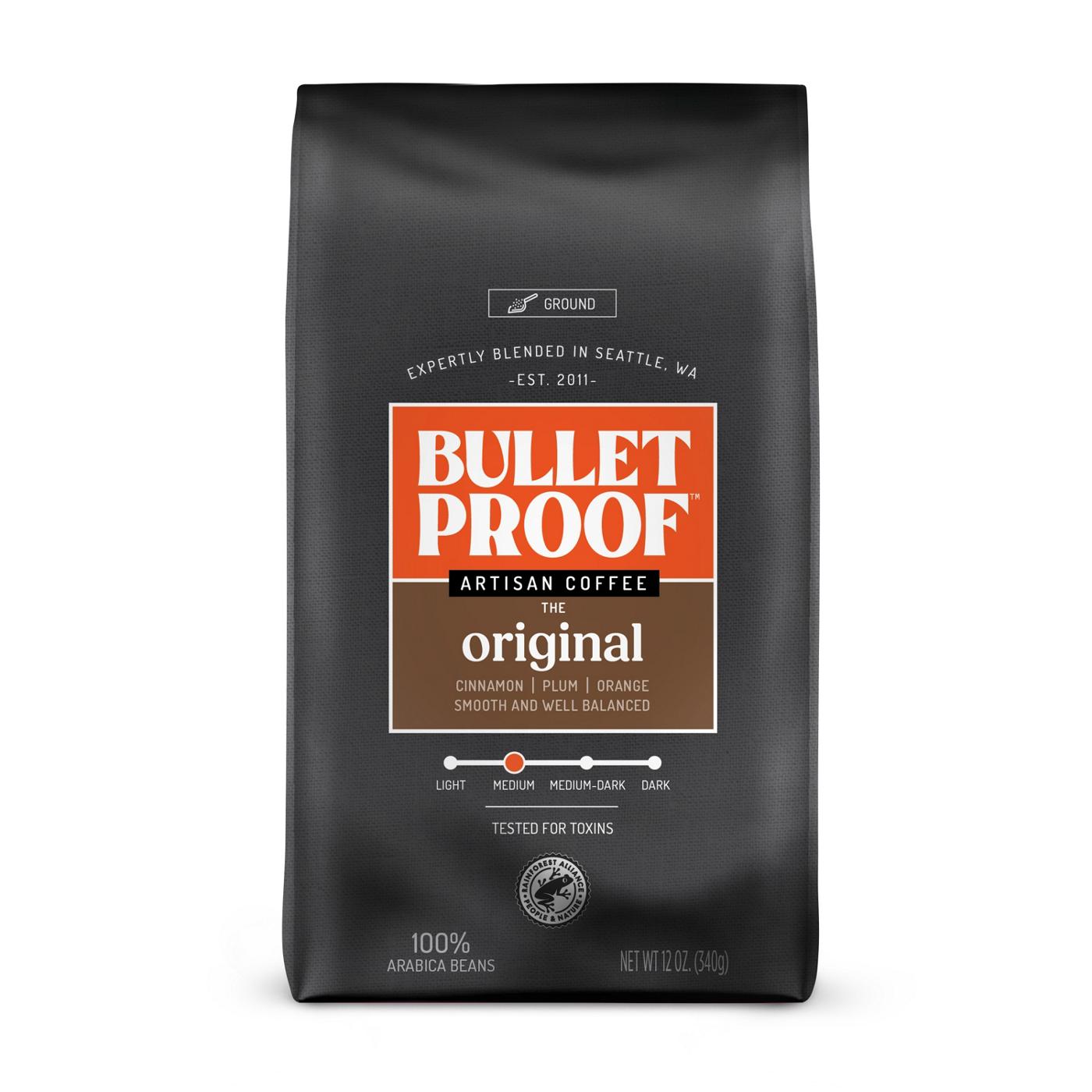 Bulletproof The Original Medium Roast Ground Coffee; image 1 of 4