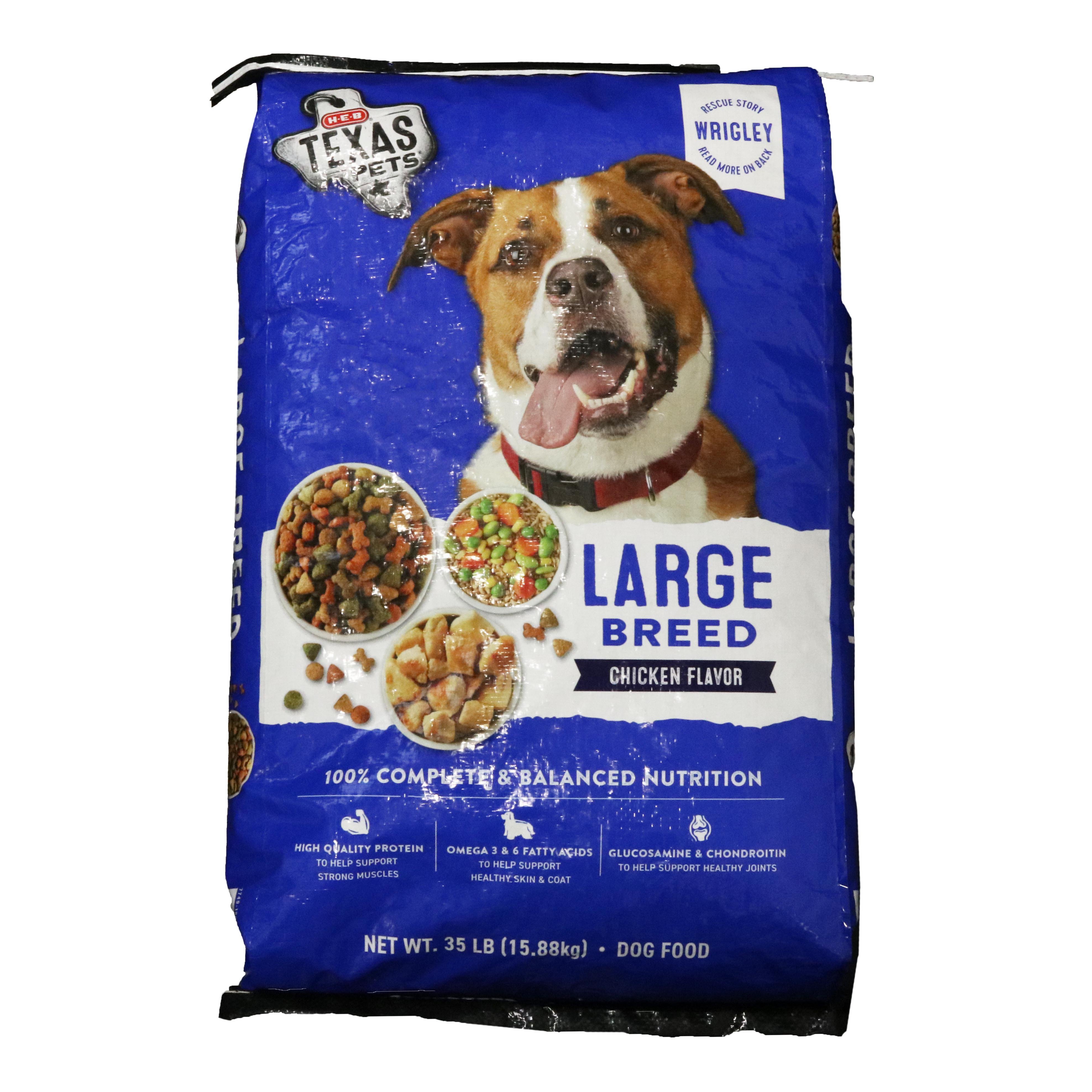 how long do large breed dogs need puppy food