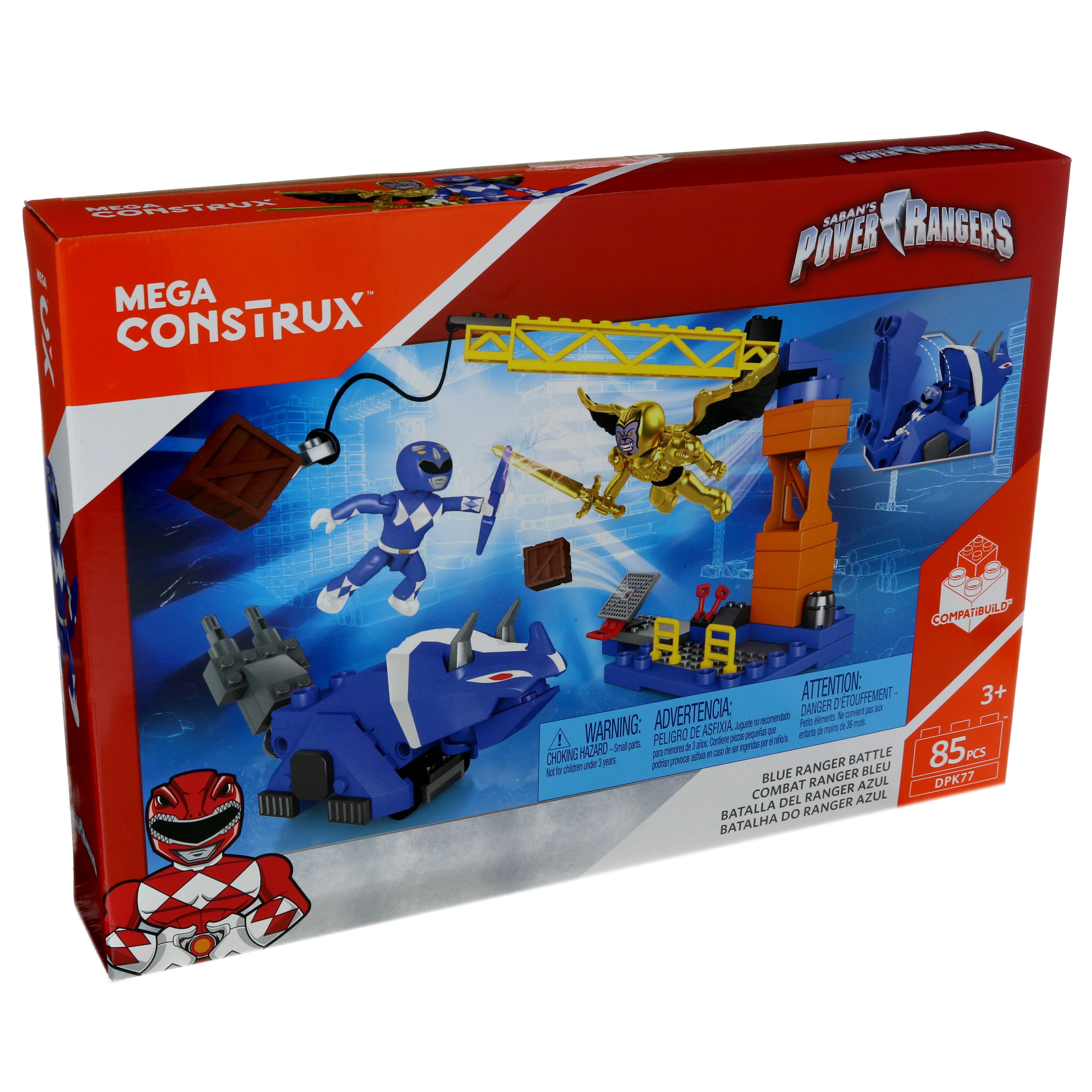 Mega Construx Power Rangers Movie Showdown Playset Assortment