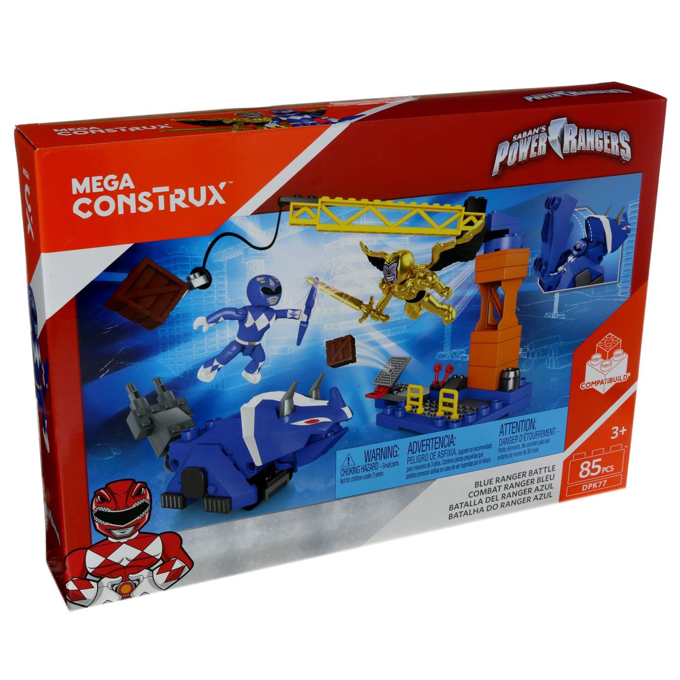 Mega Construx Power Rangers Movie Showdown Playset Assortment; image 1 of 2