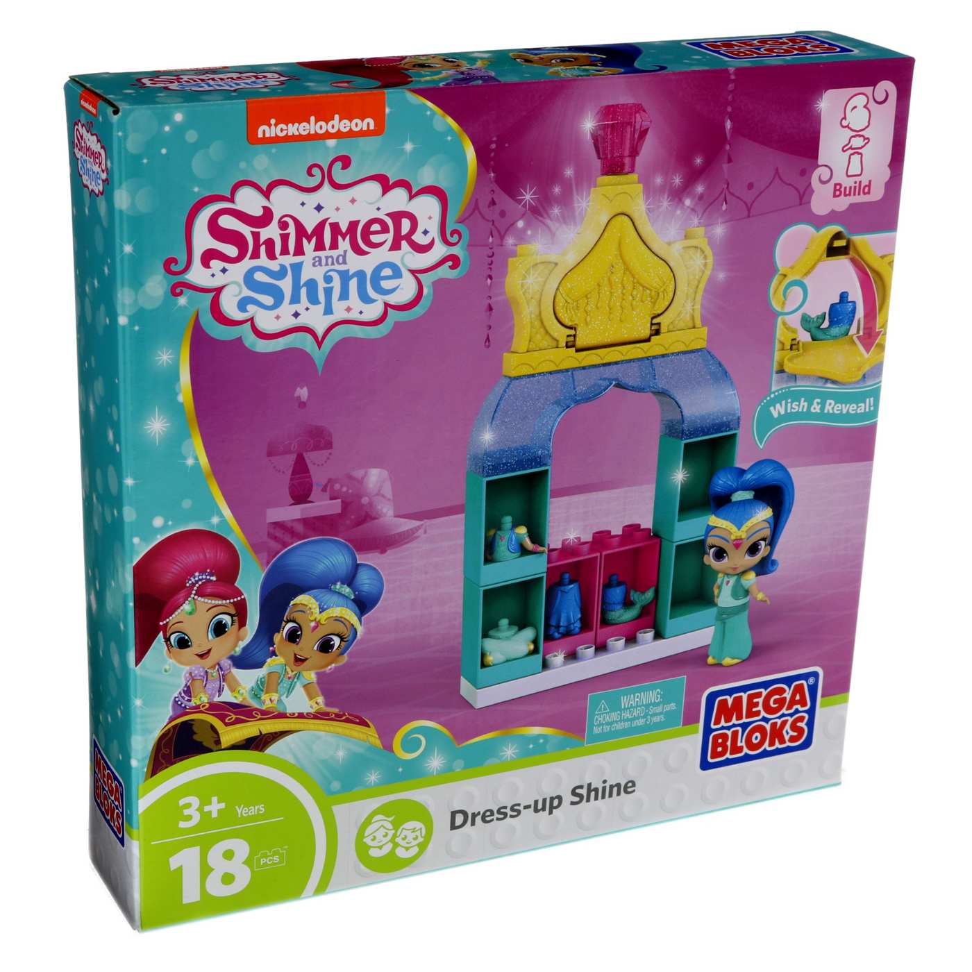 Mega Bloks Shimmer And Shine Dress-Up Shine/ Shimmer Playset Assortment; image 1 of 4