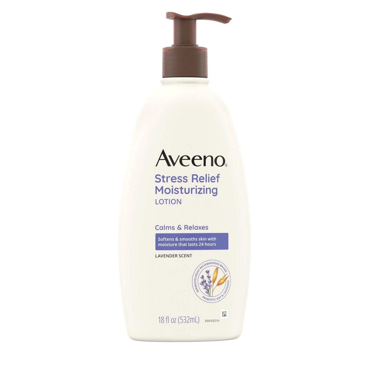 Aveeno Stress Relief Moisturizing Lotion - Lavender; image 2 of 8