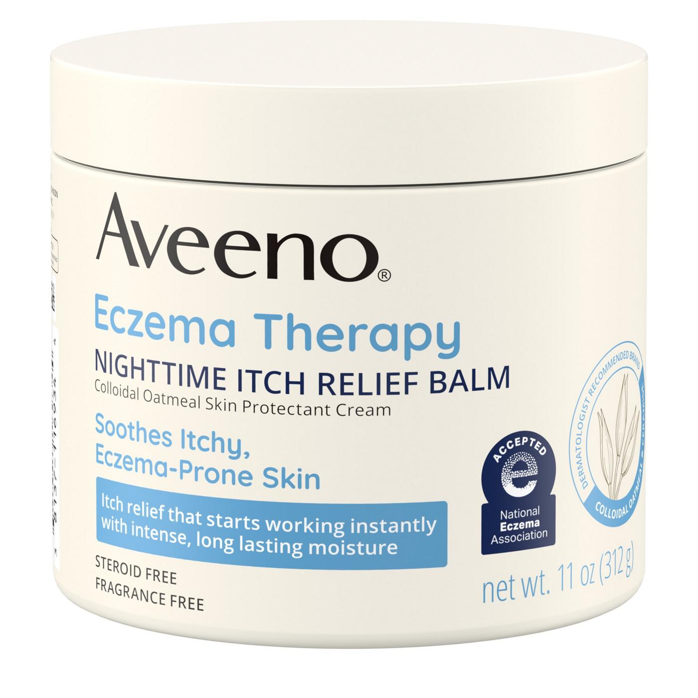 Aveeno Eczema Therapy Nighttime Itch Relief Balm; image 1 of 3