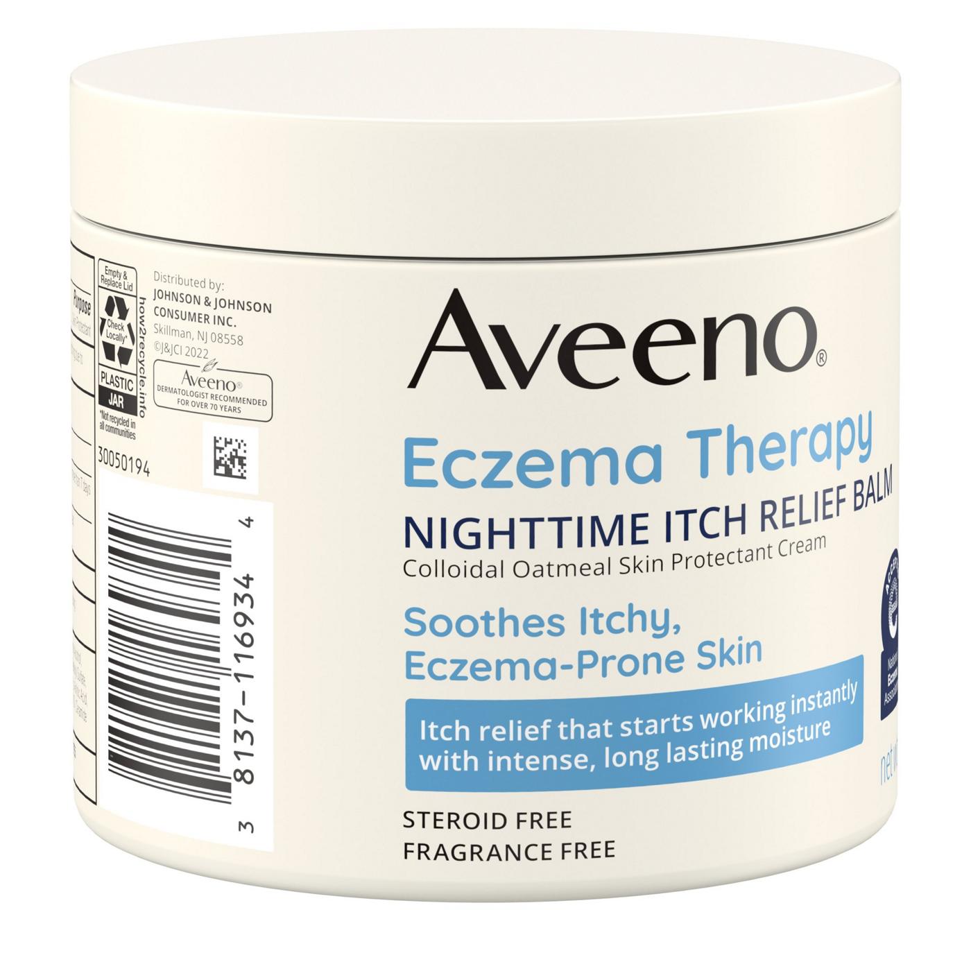 Aveeno Eczema Therapy Nighttime Itch Relief Balm; image 2 of 3