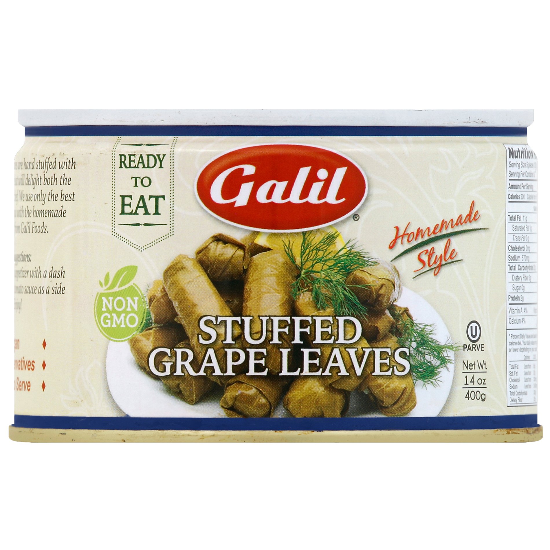 galil Stuffed Grape Leaves Shop Pantry meals at HEB