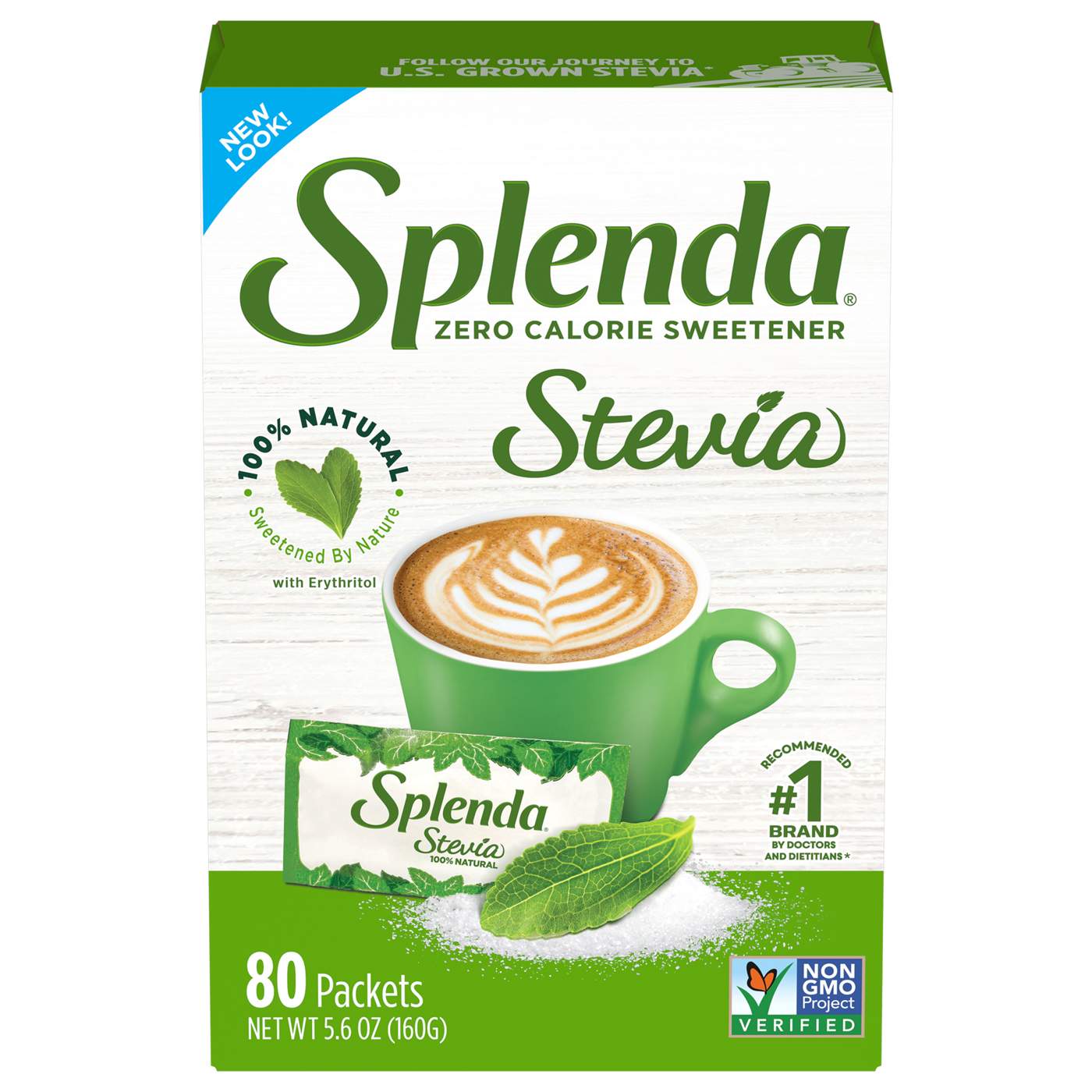 Splenda Stevia Zero Calorie Sweetener Packets; image 1 of 2