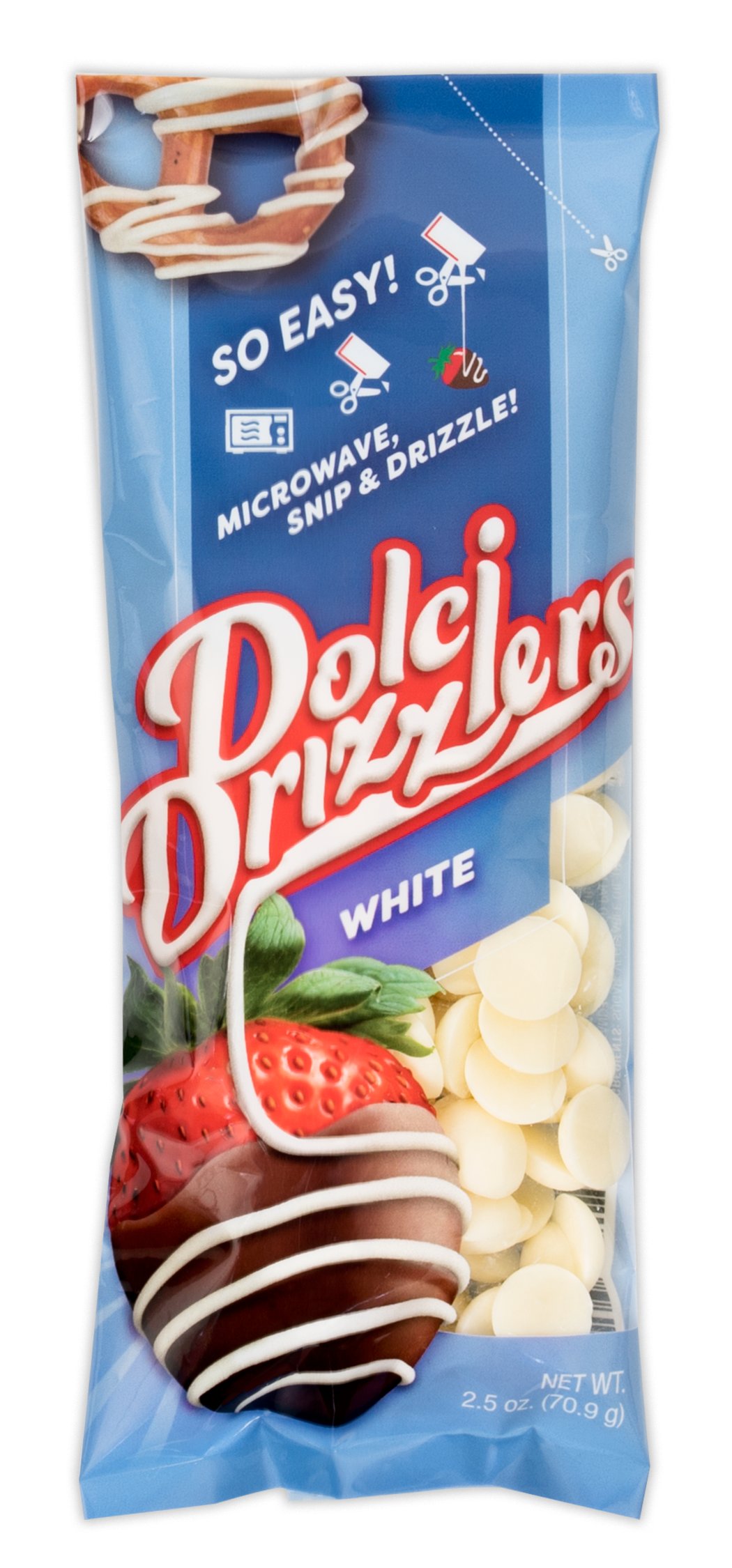 Dolci Drizzlers Creamy White Swirl, 2.5 oz