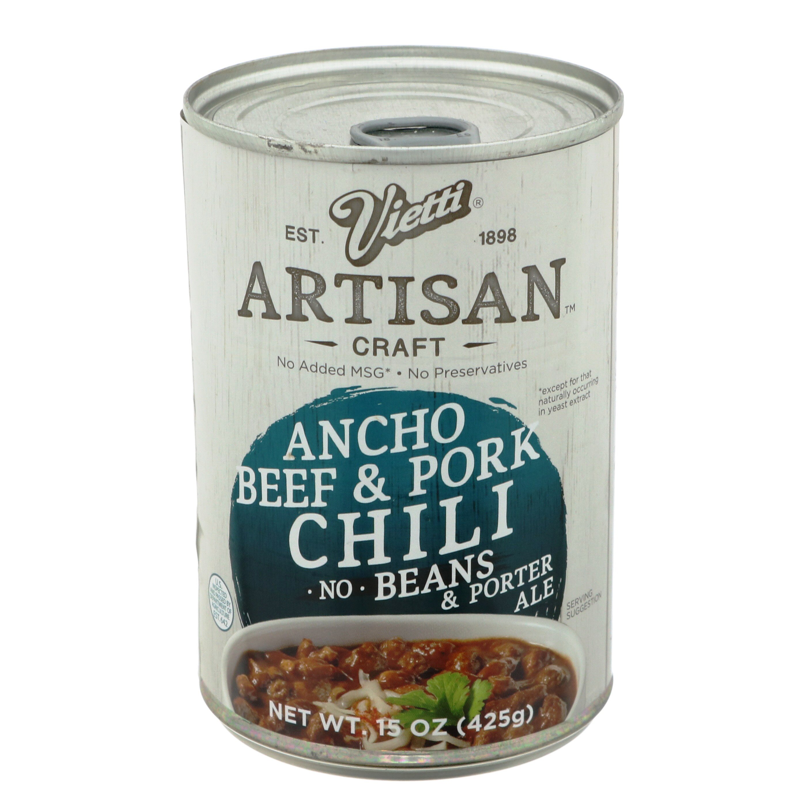 Vietti Ancho Beef & Pork Chili No Beans Shop Soups & Chili at HEB