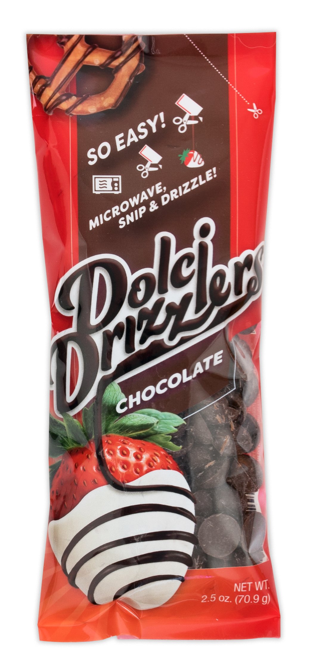 Dolci Drizzlers Rich Chocolate Swirl, 2.5 oz
