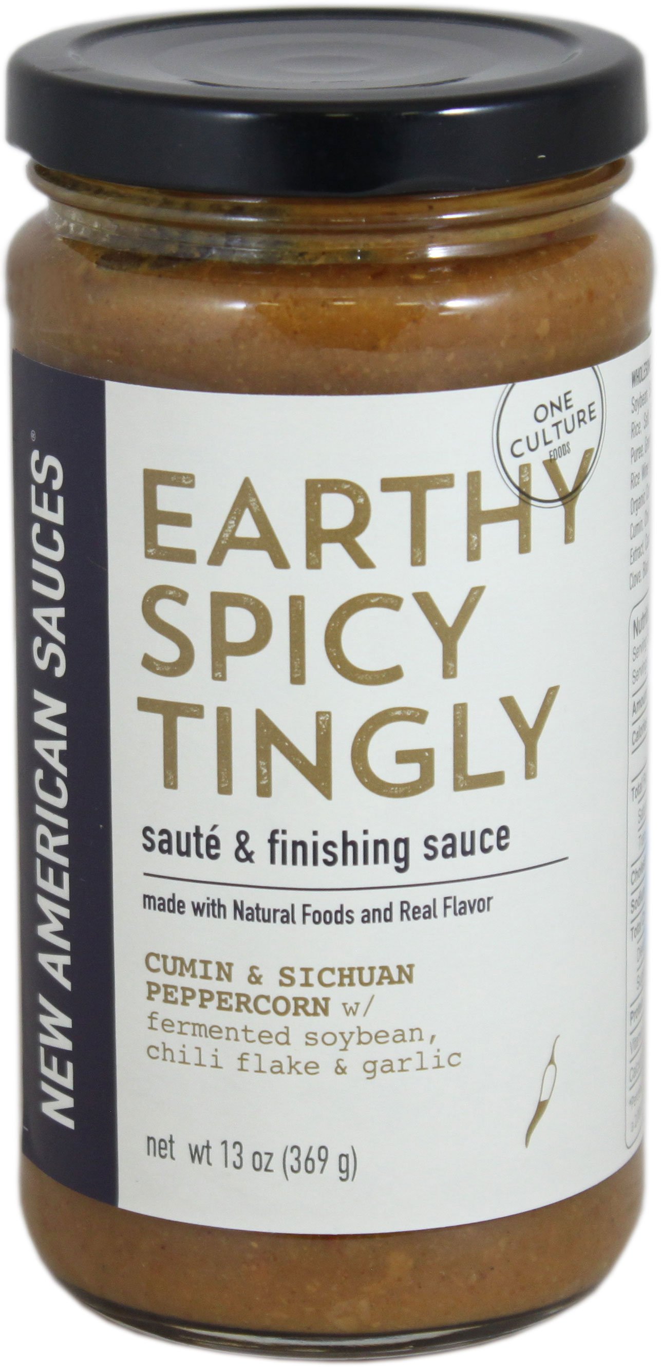 One Culture Foods Spicy Tingly Cumin Sichuan Peppercorn Sauce - Shop