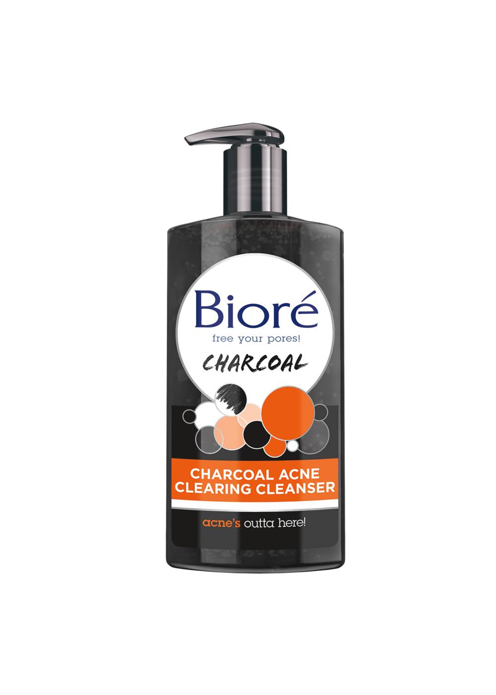 Bioré Charcoal Acne Clearing Cleanser; image 1 of 6