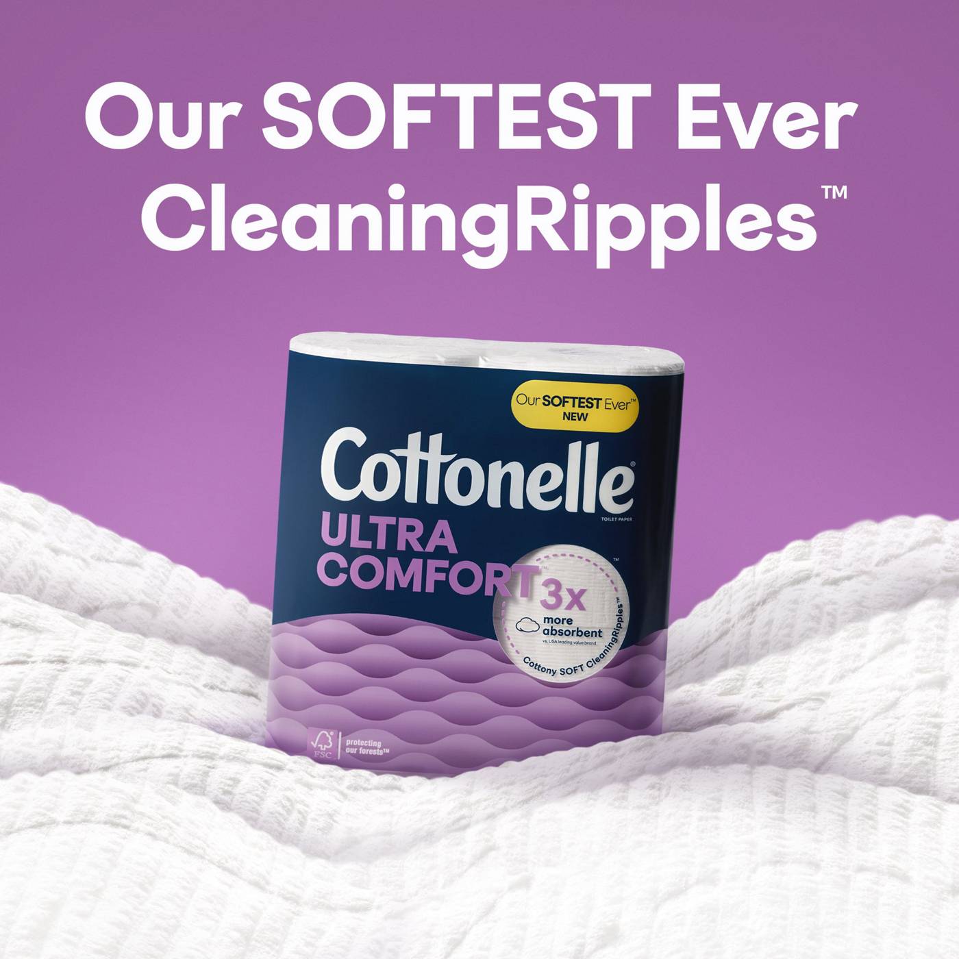 Cottonelle Ultra Comfort Soft Toilet Paper; image 2 of 9
