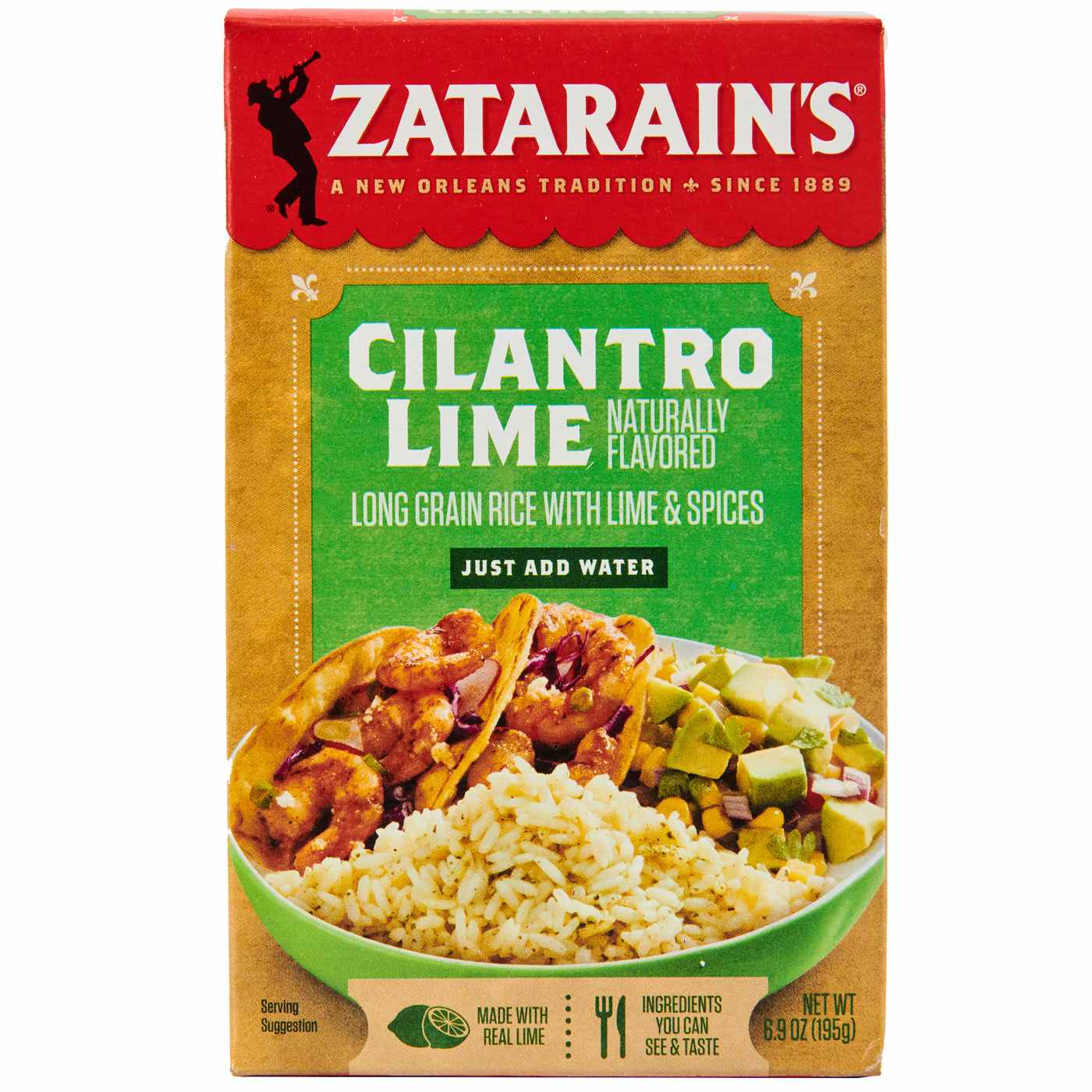 Zatarain's Cilantro Lime Rice; image 1 of 9