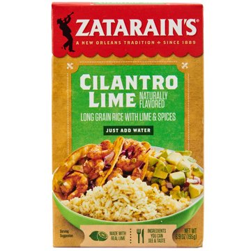 Zatarain's Cilantro Lime Rice, 6.9 oz