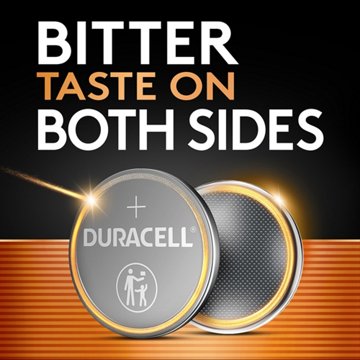 Duracell 2032 3V Lithium Coin Batteries, 2 pk
