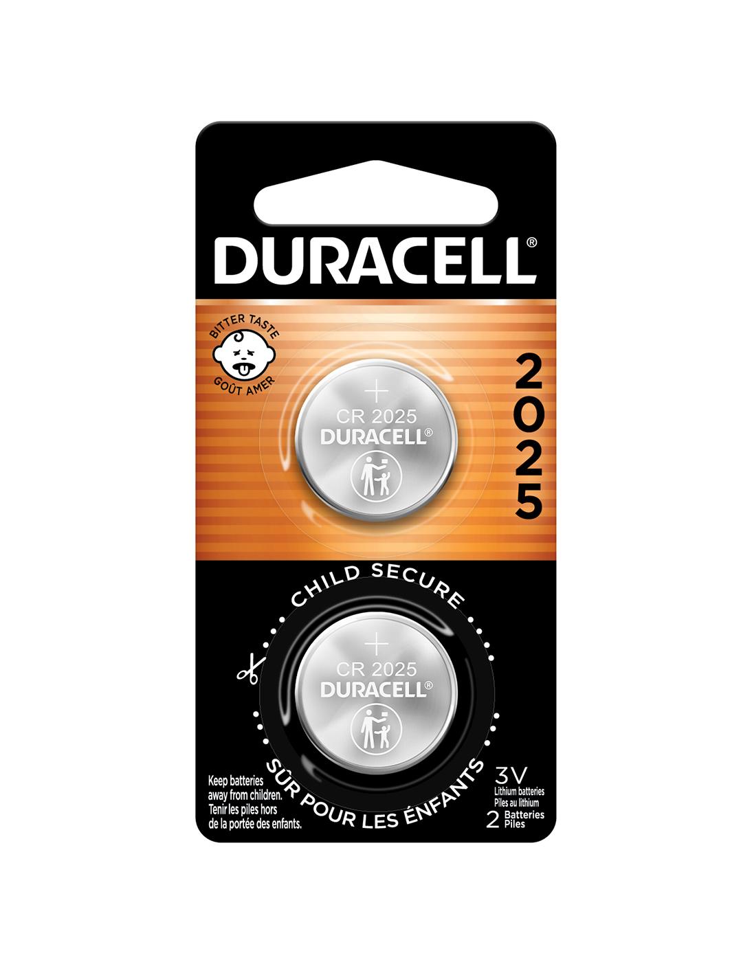 Duracell 2025 3V Lithium Coin Battery; image 1 of 3