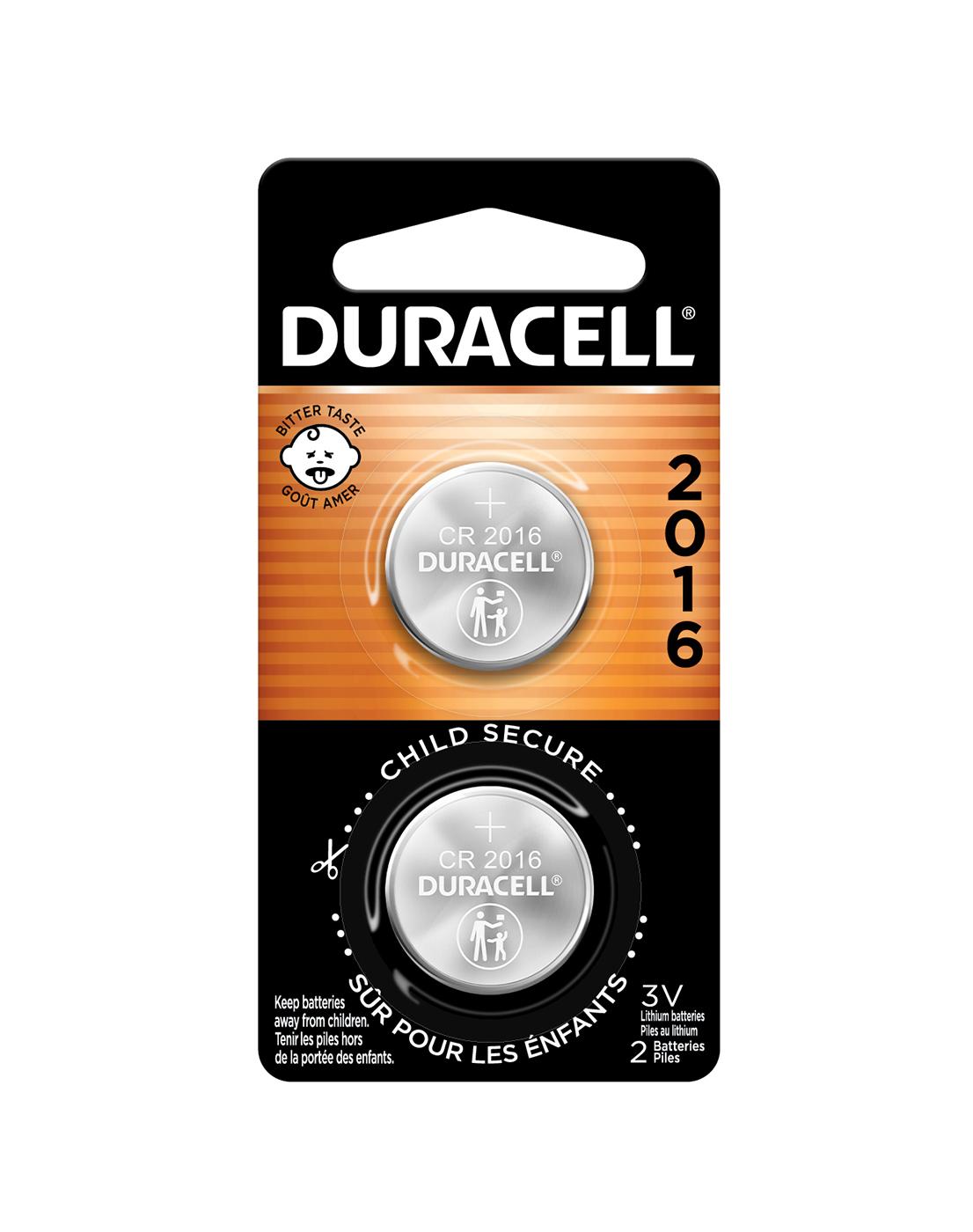 Duracell 2016 3V Lithium Coin Battery; image 1 of 2