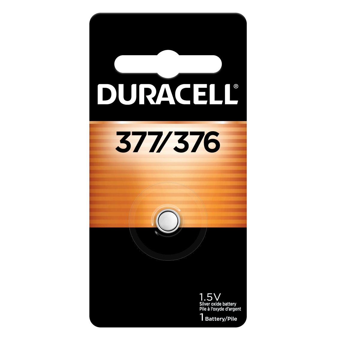 Duracell 376/377 Silver Oxide Battery