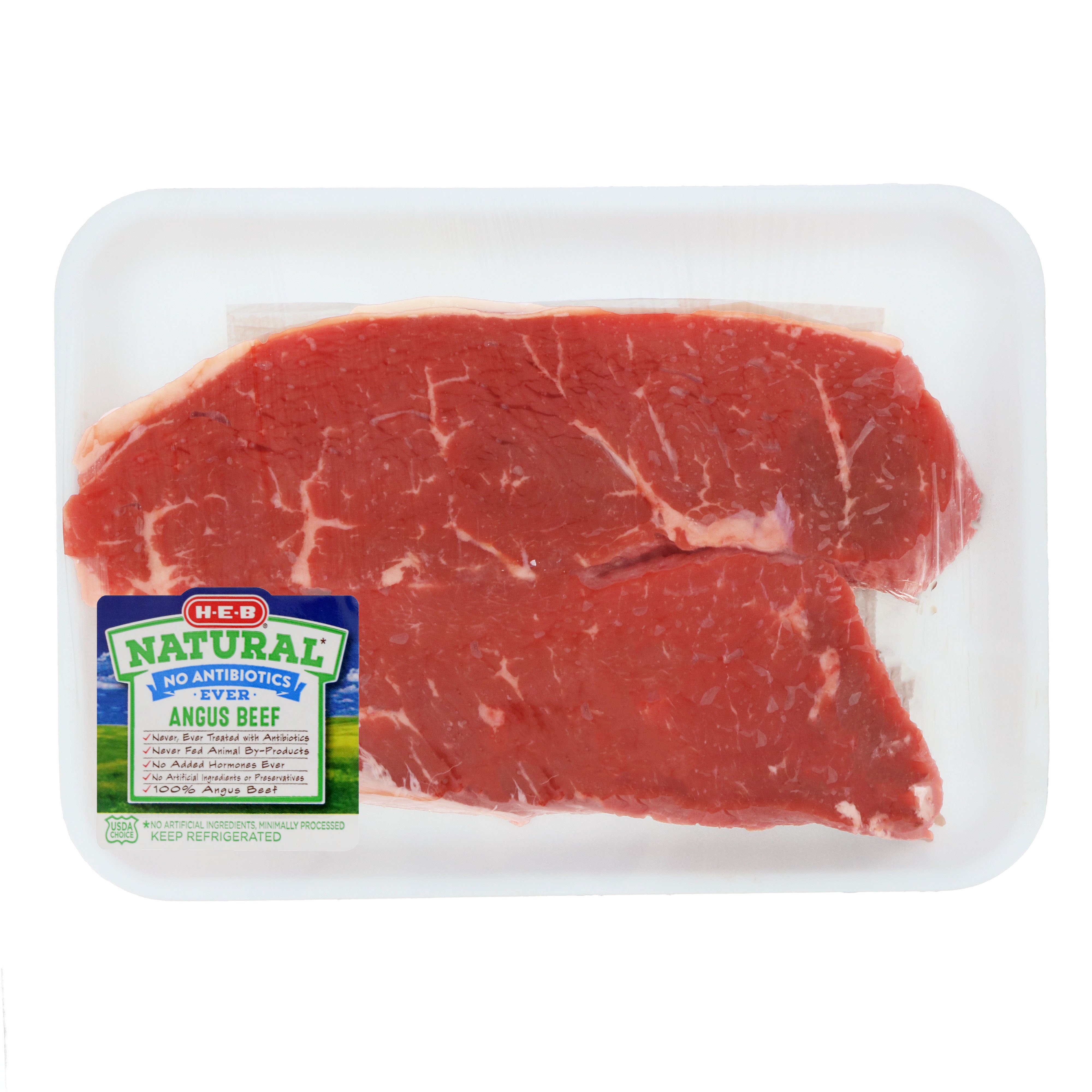 HEB Beef Petite Sirloin Steak Natural Thick Shop Beef at HEB