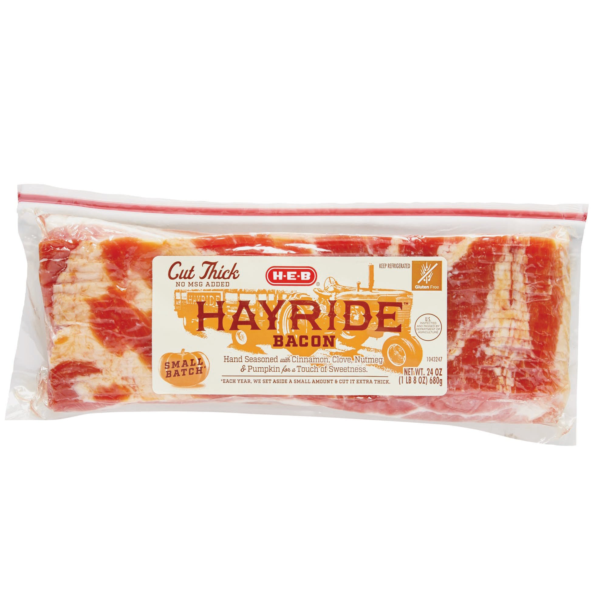 H-E-B Hayride Thick-Cut Bacon - Shop Bacon At H-E-B