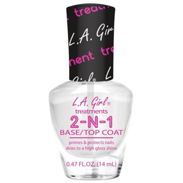 L.A. Girl 2-N-1 Base Top Coat, 0.47 oz
