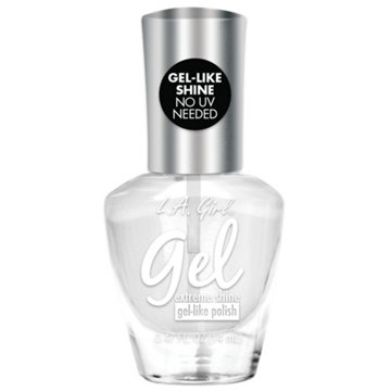 L.A. Girl Gel Extreme Shine Gel-Like Polish - Clear, 0.47 oz