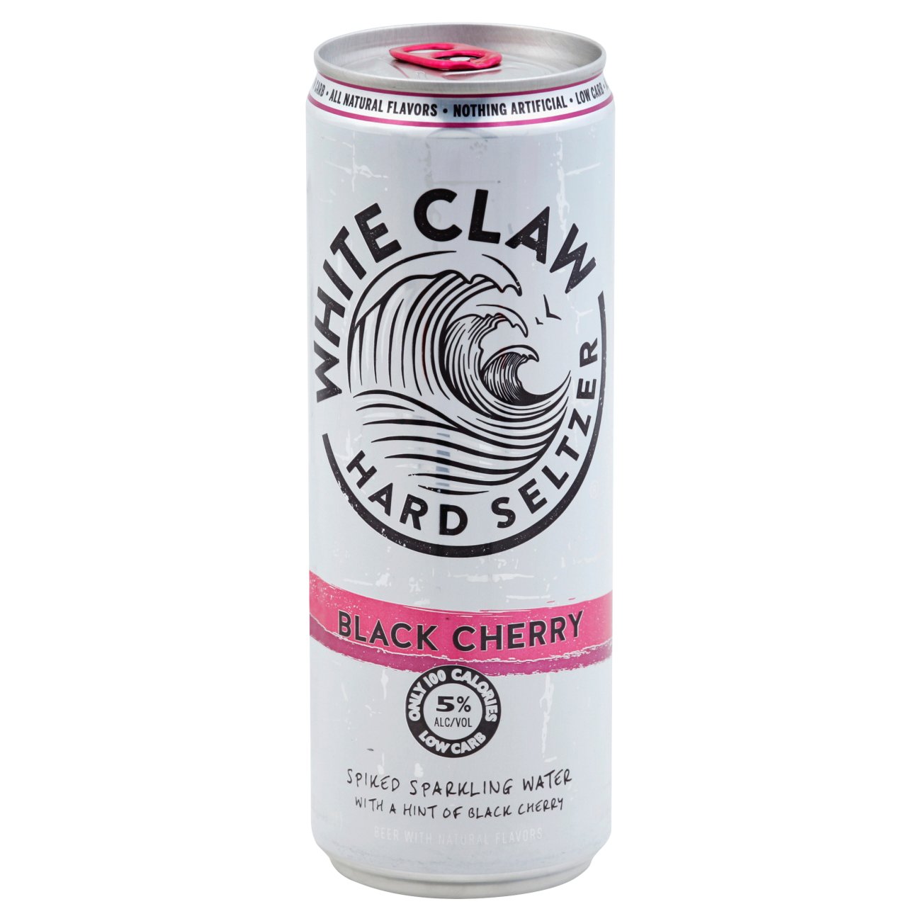 White Claw Hard Seltzer Black Cherry Can Shop Malt beverages & coolers at HEB