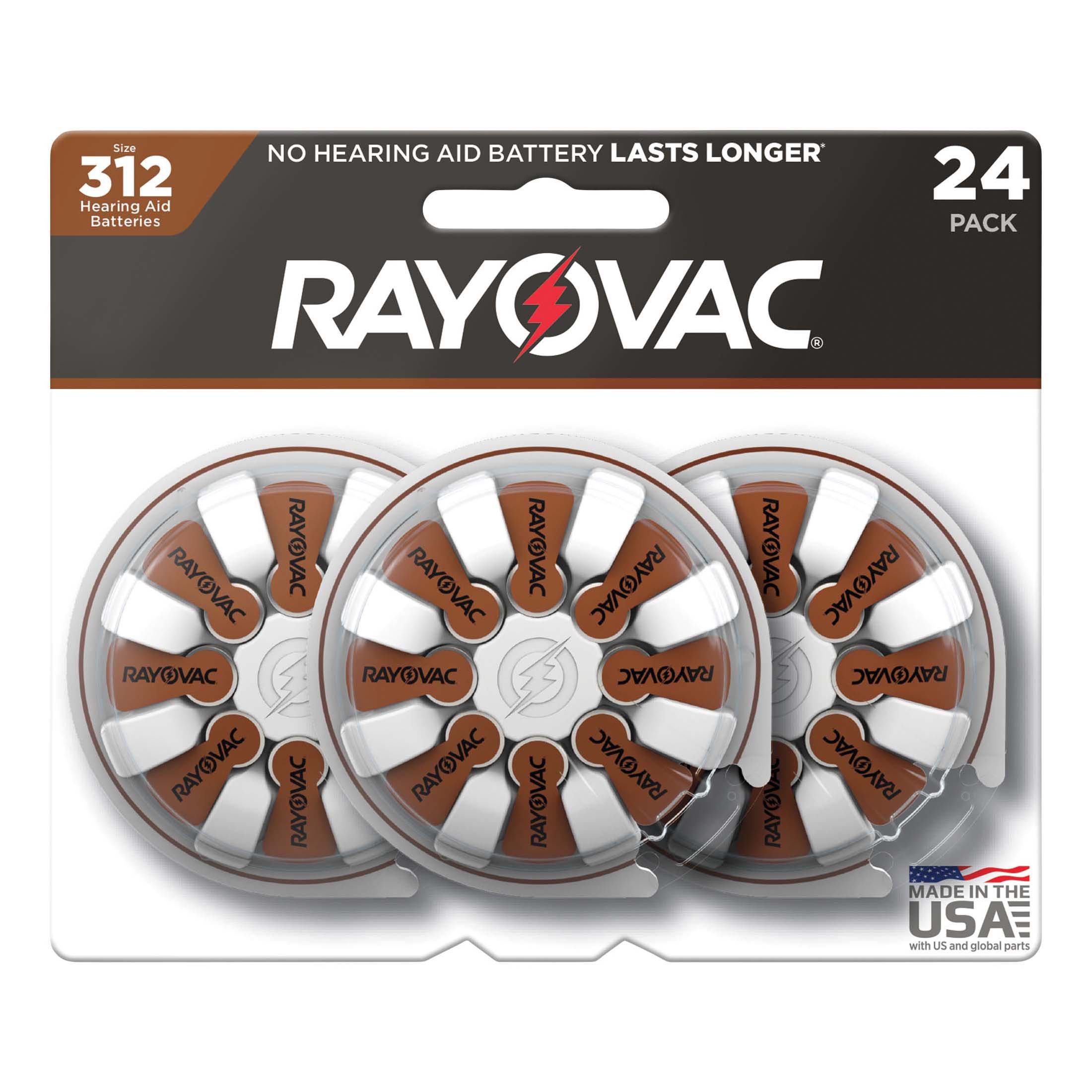 Rayovac 312 - 10x8