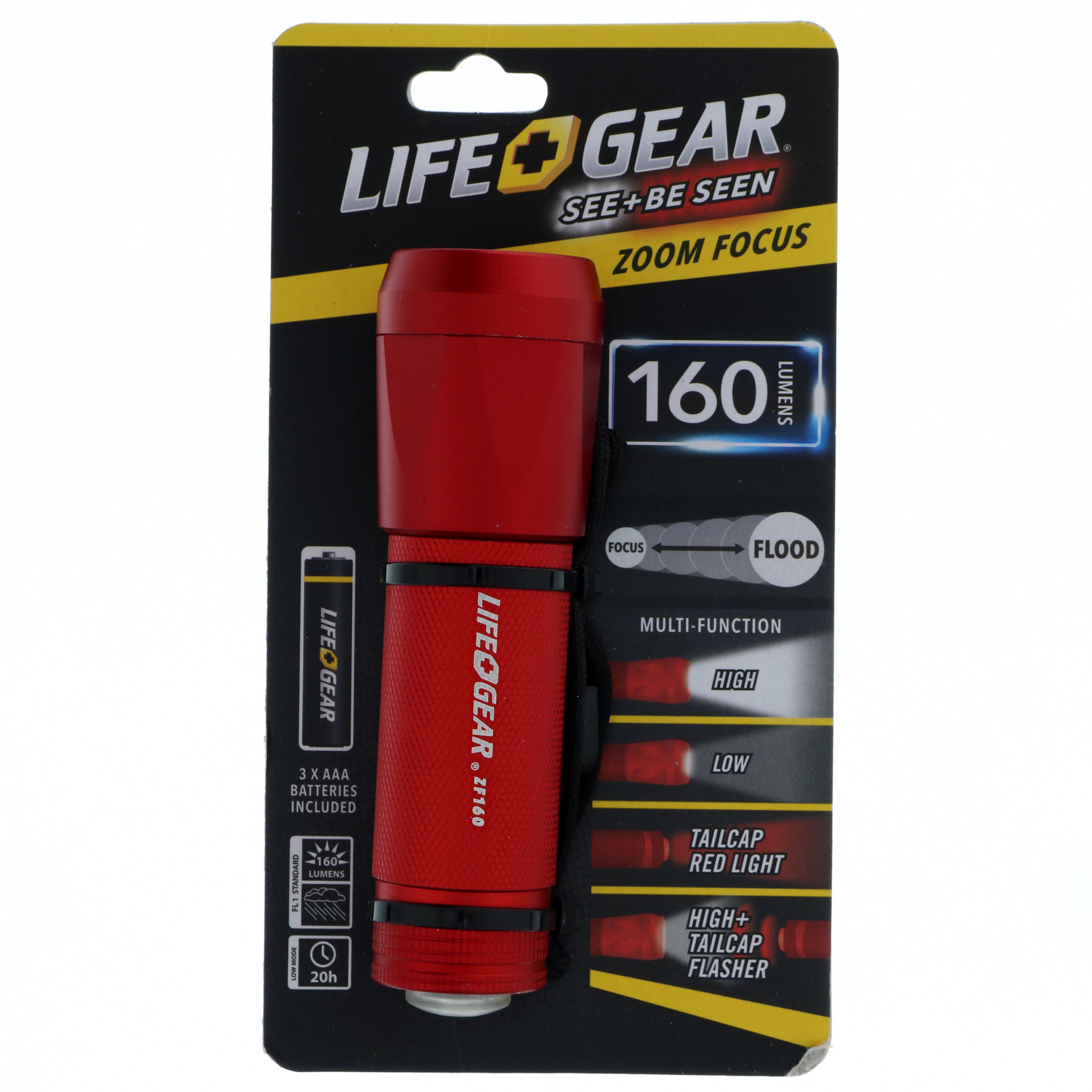 Life Gear Zoom Flashlight Mini Max Assortment - Shop Flashlights at