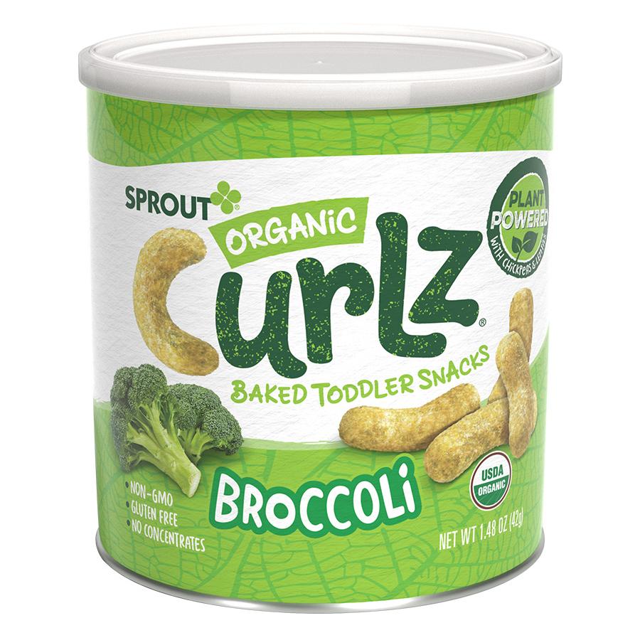 Sprout Organics Curlz - Broccoli; image 1 of 2
