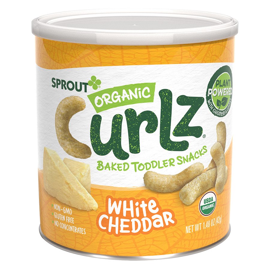 Sprout Toddler Curlz White Cheddar Shop Toddler Food at HEB