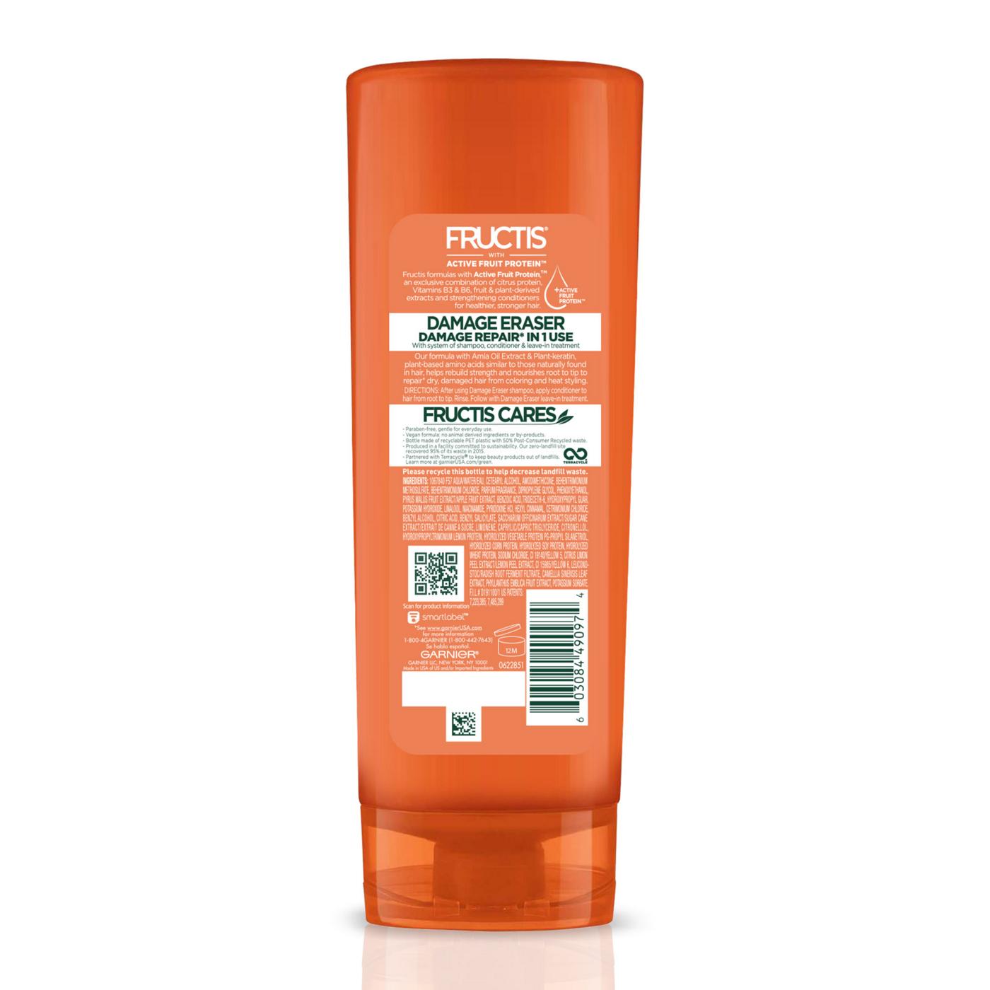 Garnier Fructis Damage Eraser Fortifying Conditioner; image 3 of 4