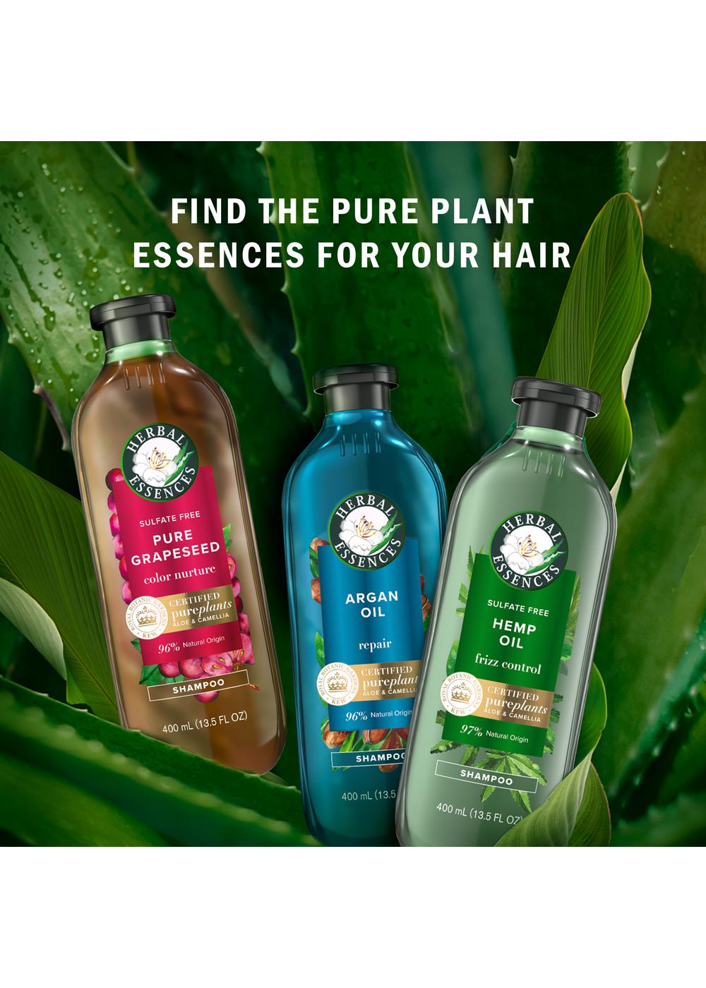Herbal Essences Repair + Strength Argan Oil Conditioner, Paraben-Free, 13.5 fl oz; image 7 of 10