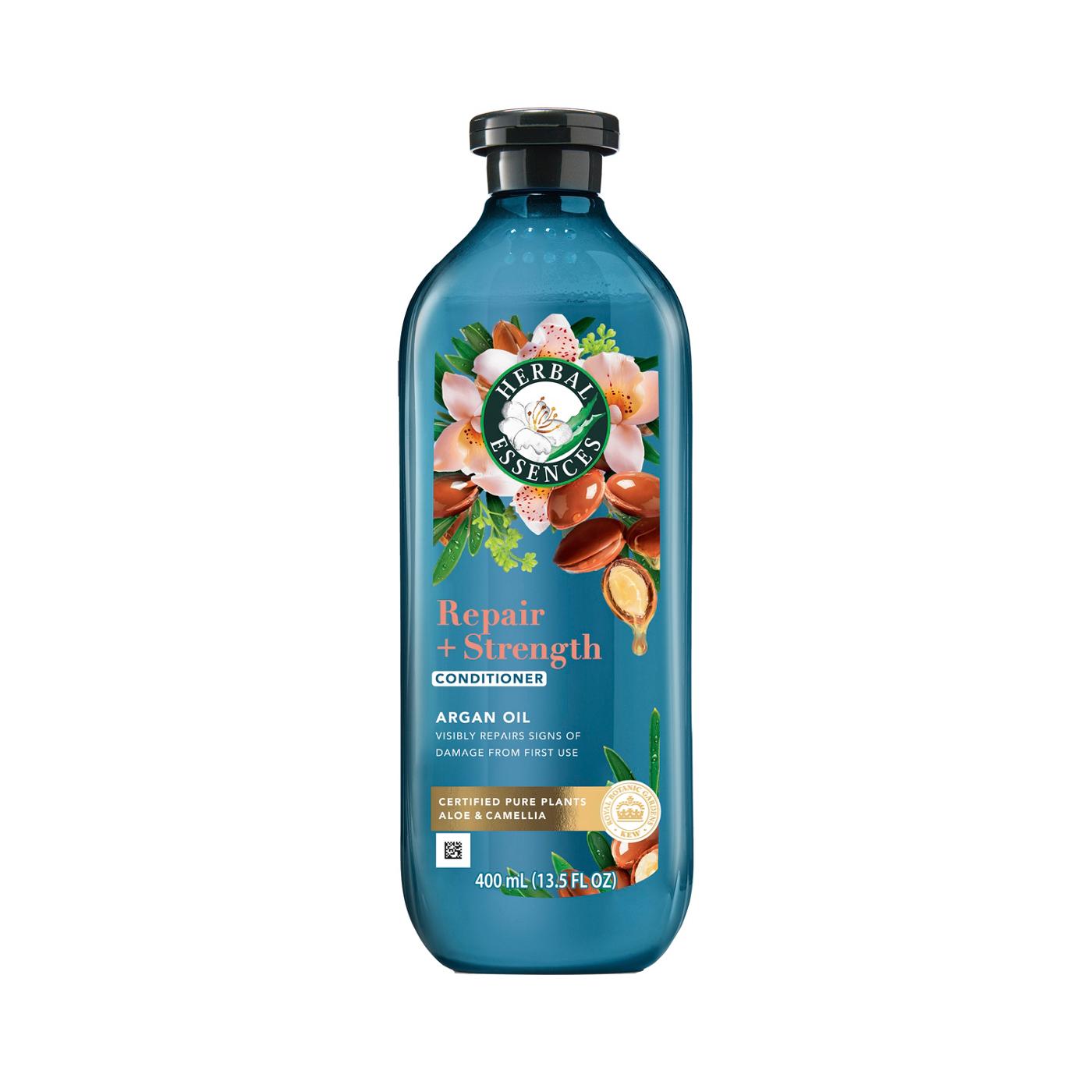 Herbal Essences Repair + Strength Argan Oil Conditioner, Paraben-Free, 13.5 fl oz; image 9 of 10