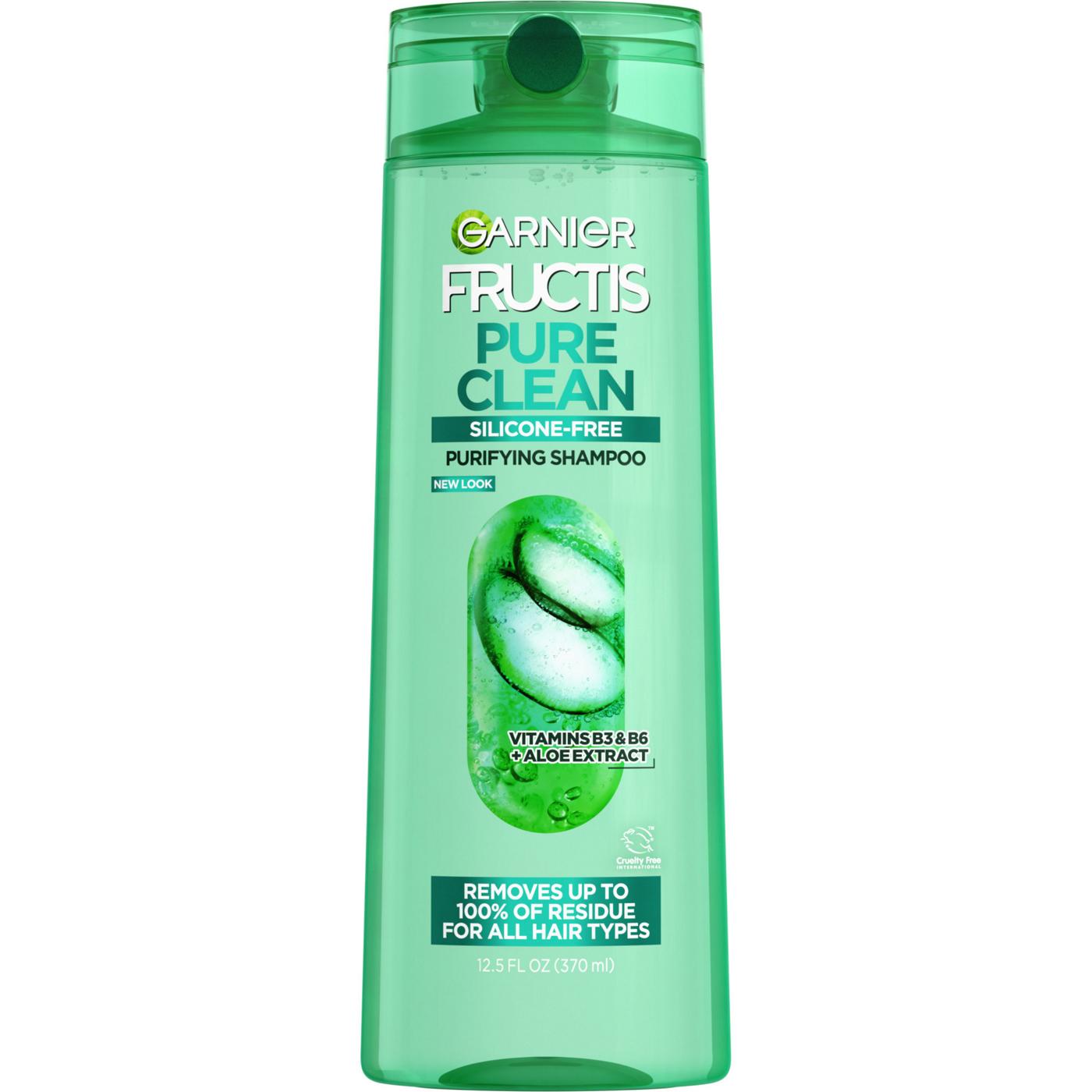 Garnier Fructis Pure Clean Purifying Shampoo; image 1 of 9