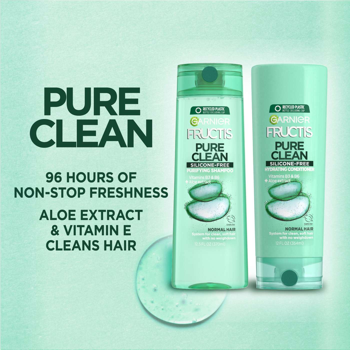 Garnier Fructis Pure Clean Hydrating Conditioner; image 8 of 10
