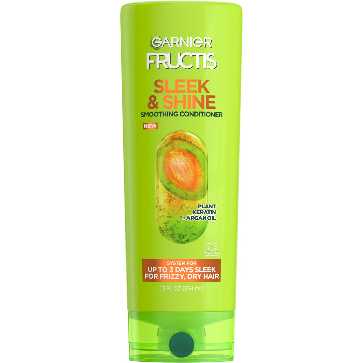 Garnier Fructis Sleek & Shine Smoothing Conditioner; image 1 of 3