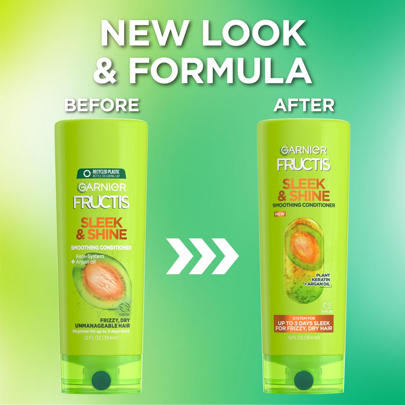 Garnier Fructis Sleek & Shine Smoothing Conditioner; image 6 of 7