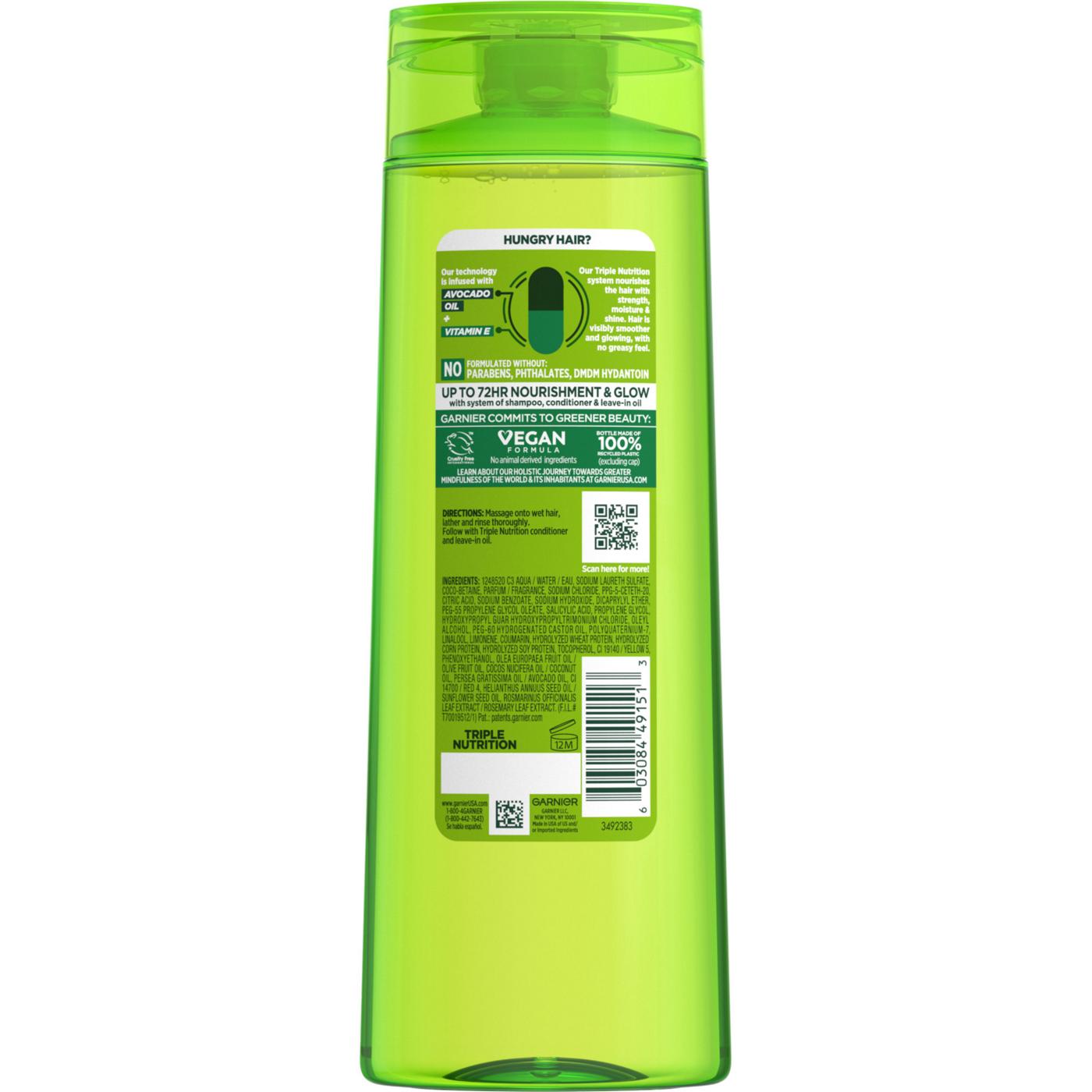 Garnier Fructis Triple Nutrition Nourishing Shampoo; image 6 of 7