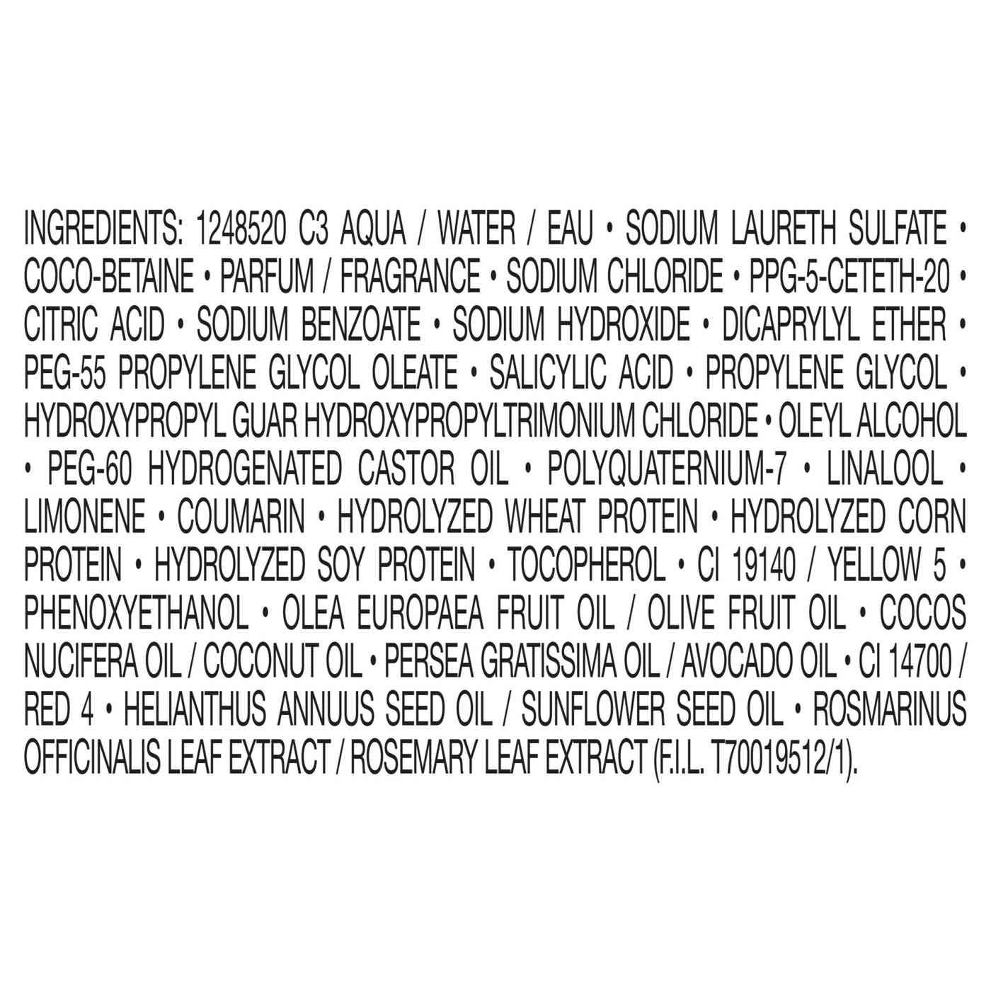 Garnier Fructis Triple Nutrition Nourishing Shampoo; image 7 of 7