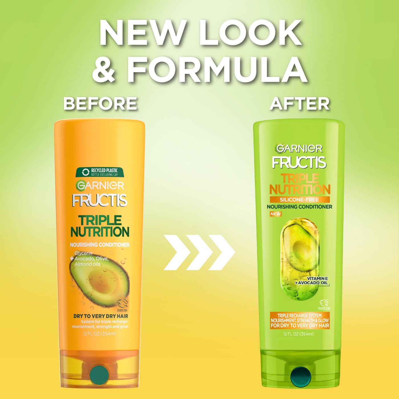 Garnier Fructis Triple Nutrition Conditioner; image 9 of 9