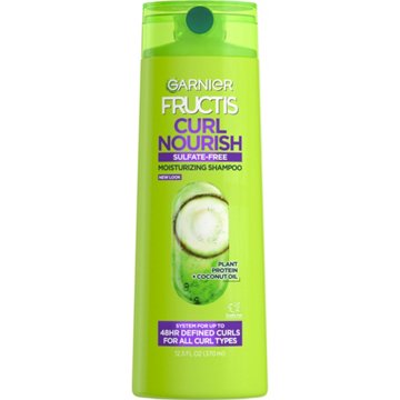 Garnier Fructis Curl Nourish Sulfate-Free Moisturizing Shampoo